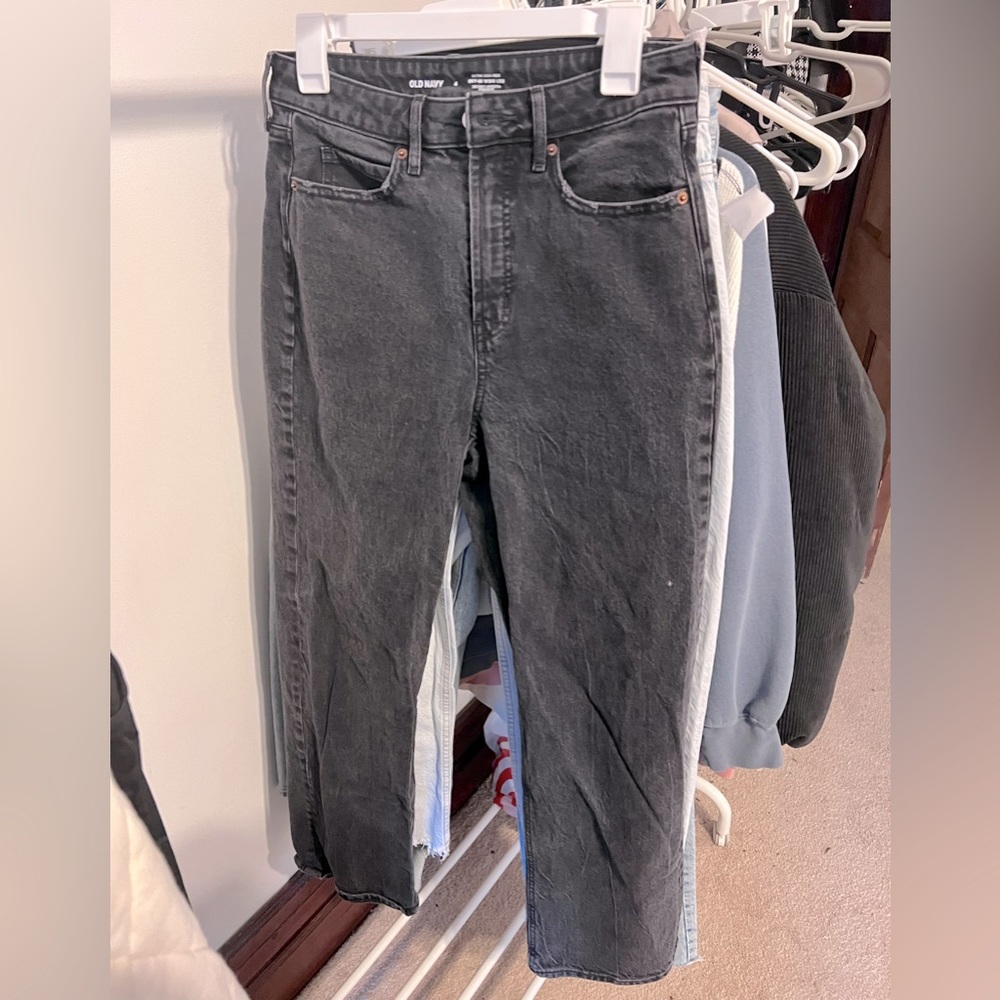 Old Navy Sky High Wide Leg Jeans